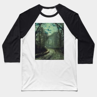 Nearing Home by John Atkinson Grimshaw Baseball T-Shirt